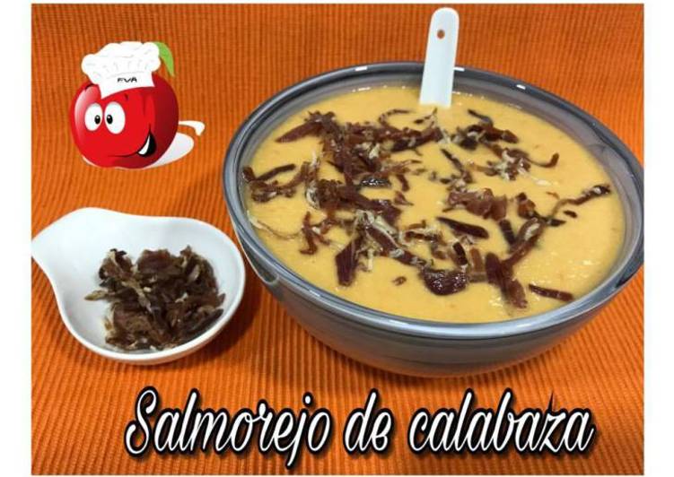 Salmorejo de calabaza