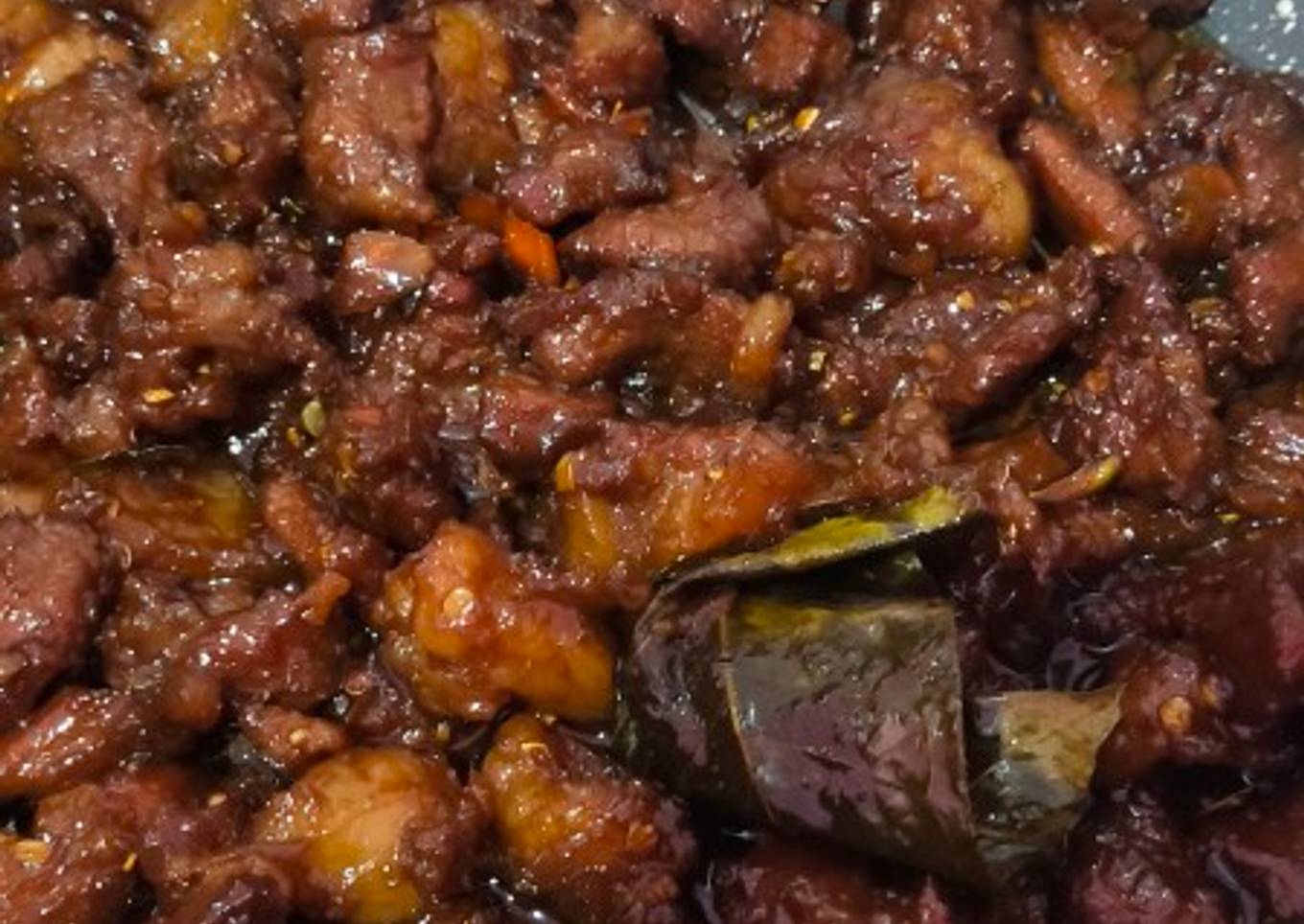 Sate Sapi Goreng