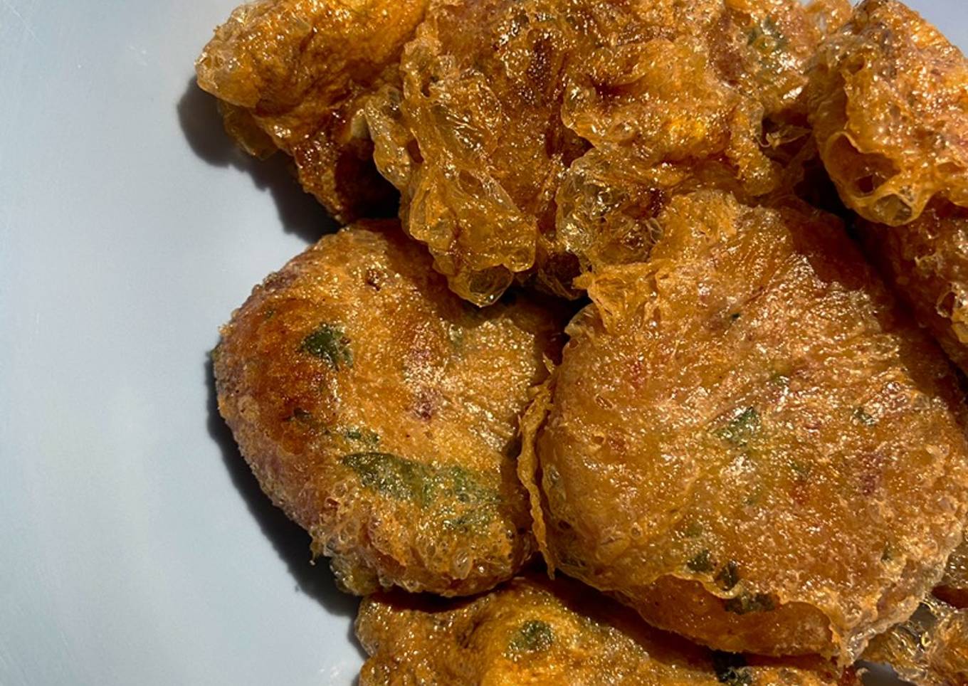 Perkedel kentang kornet