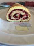 Rotolo giapponese alla marmellata di ciliegie
