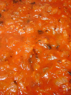 Una foto de Salsa para pizza