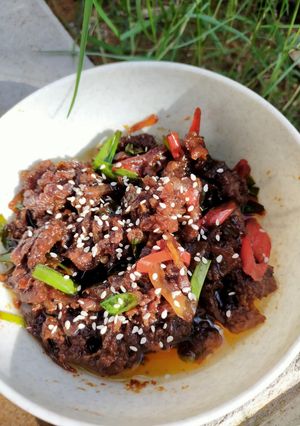 Foto resep Daging lada hitam