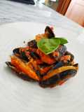 Ragù di cozze ripiene