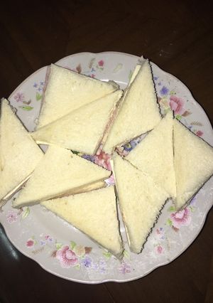 Hình của món Bánh mì kẹp phô mai.