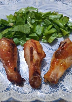 Una foto de Mis mini patitas agridulces para comer frías