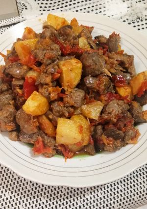 Foto resep Ati ampela bumbu rica