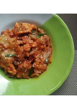 รูปของ หมูผัดกิมจิ🐷🇰🇷