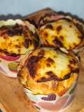 Muffin Sosis dengan Mozzarella (no mixer)