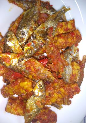 Foto resep Ikan bilih tempe