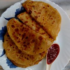 Aloo Paratha A picture of Aloo Paratha.