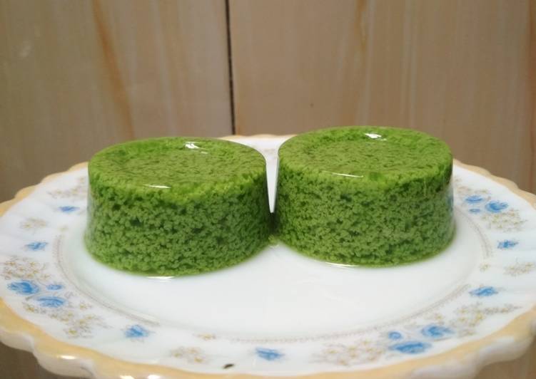 Pudding lumut kelor