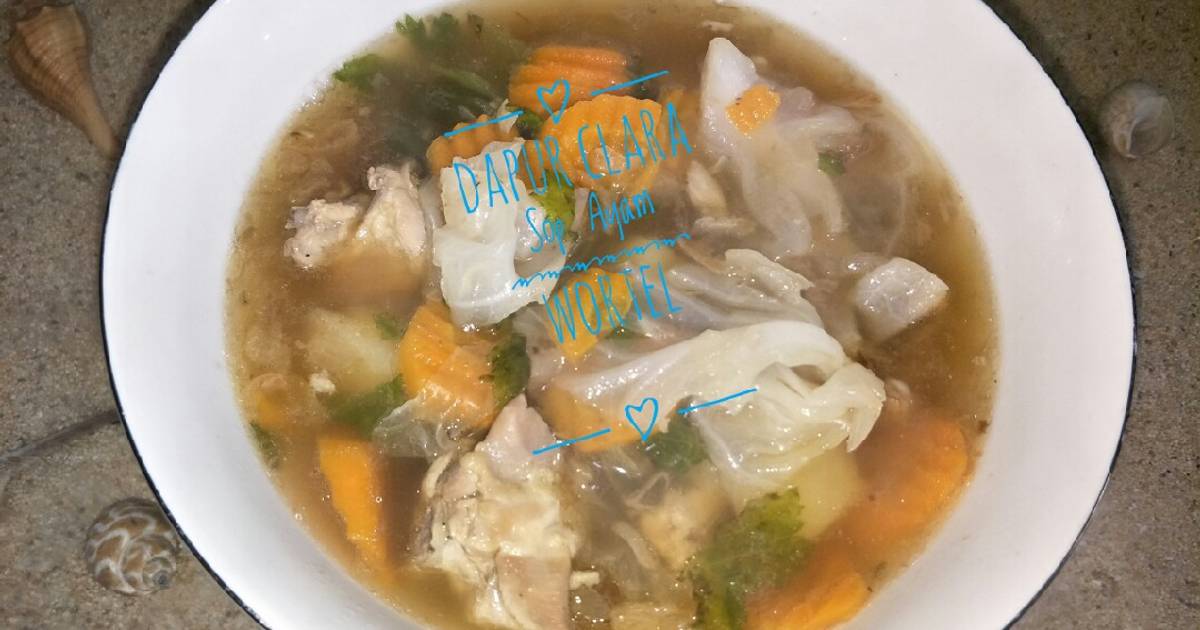 1 840 Resep Sup Ayam Kol Wortel Enak Dan Sederhana Ala Rumahan Cookpad