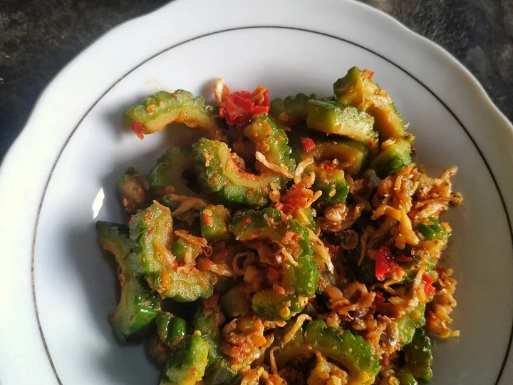 Cara Mudah Membikin Resep Tumis Pare dan ikan teri yang Bisa Manjain Lidah Anti Ribet, Menggugah Selera