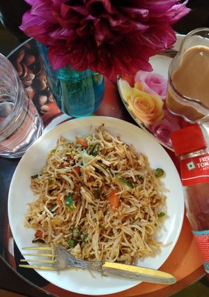 মিক্স চাউমিন(Mix Chowmein recipe in Bengali) রেসিপির প্রধান ছবি