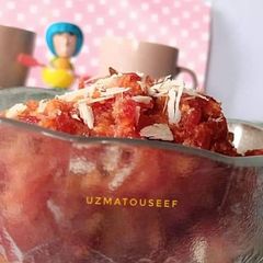 A picture of Gajar ka halwa.