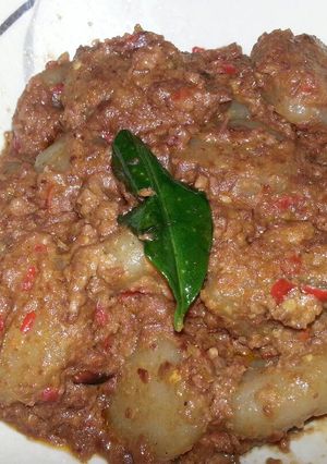 Foto resep Cilok bumbu kacang