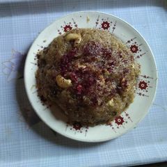 A picture of Lauki Mohon bhog.