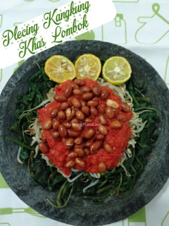 Foto resep Plecing Kangkung Khas Lombok