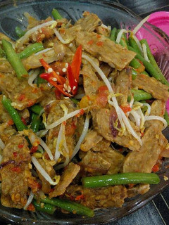 Foto resep Tumis tempe kacang panjang 😙