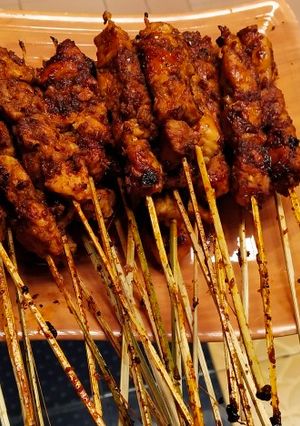 Foto resep Sate Ayam bumbu Rujak