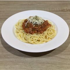 A picture of Tasty Spaghetti Bolognese al Dente.
