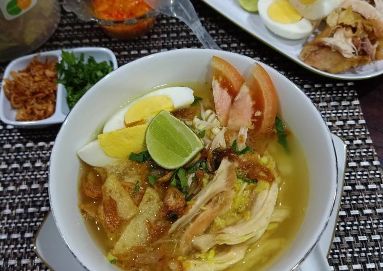 Resep Soto Ayam ala Dapur Ijo ☺️ Anti Gagal