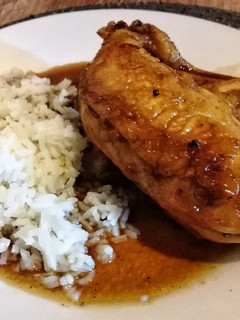 Una foto de Pollo con salsa de tamarindo