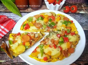 Foto resep Pizza kentang telur teflon