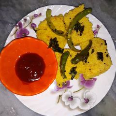 A picture of Dhokla.