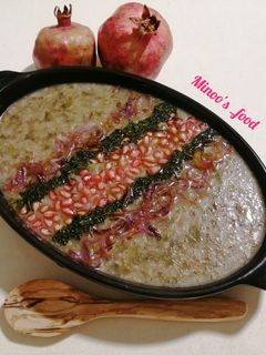 عکسی از دستور آش انار