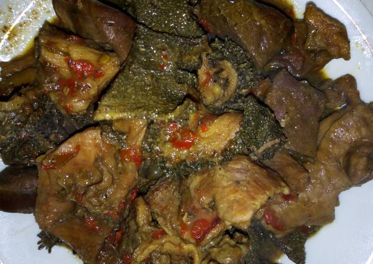 Step-by-Step Guide to Prepare Perfect Kayan Chiki pepper soup
