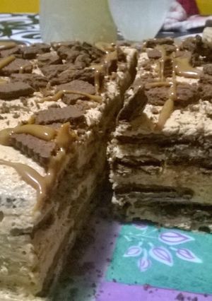 Una foto de Chocotorta
