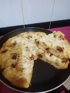 Foto resep Puding Roti Panggang Teflon