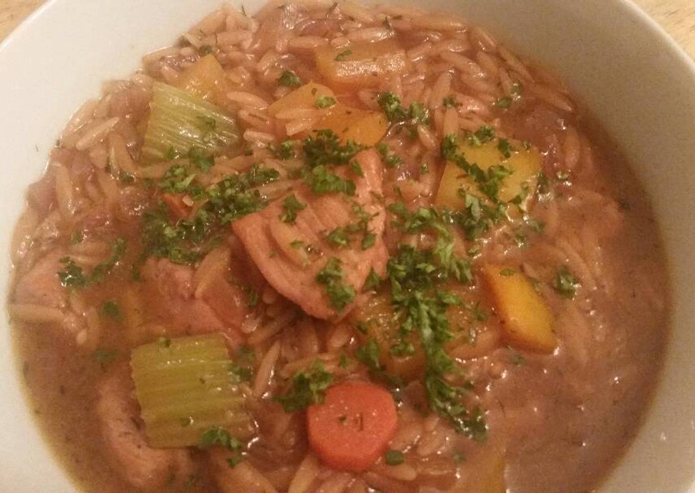 Chicken & Orzo Soup