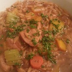 A picture of Chicken & Orzo Soup.