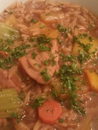 Easy Steps to Prepare Chicken &amp; Orzo Soup the So Delicious Perfect