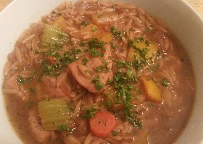 Chicken &amp; Orzo Soup