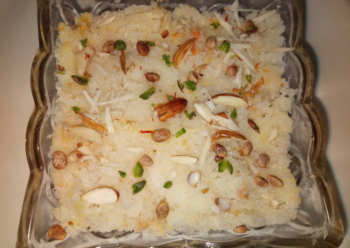 Coconut halwa