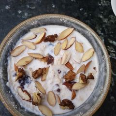 Healthy oats for breakfast A picture of Healthy oats for breakfast.