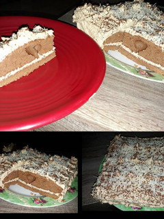 Foto resep Brownies and Whipped Cream Cokelat