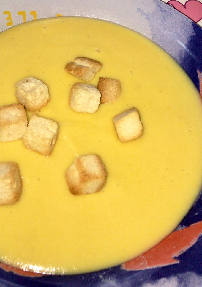 Una foto de Crema de calabacín