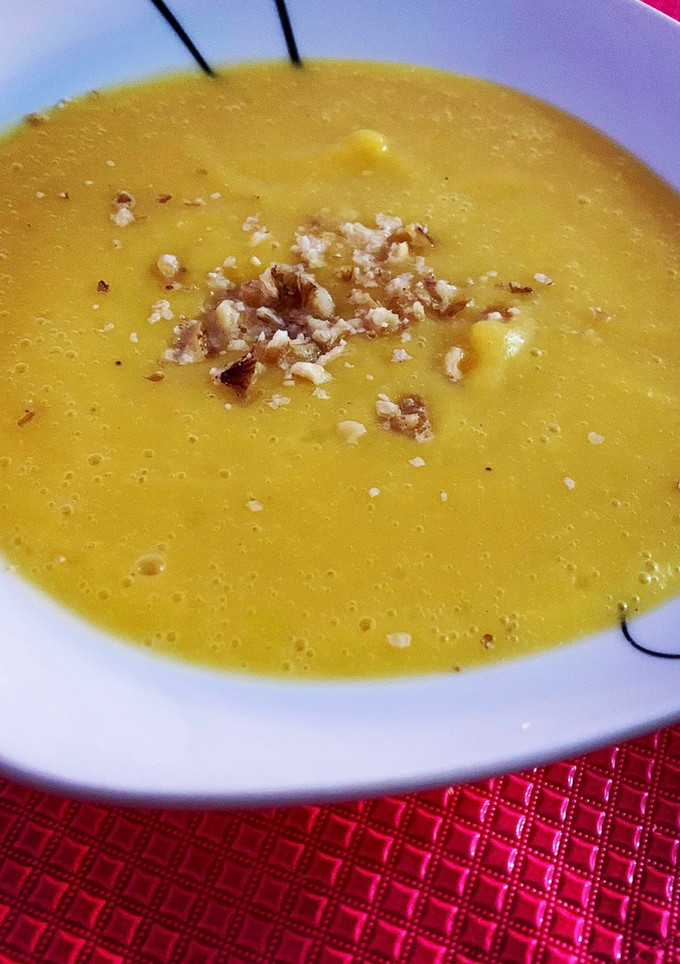 Una foto de Crema calabaza