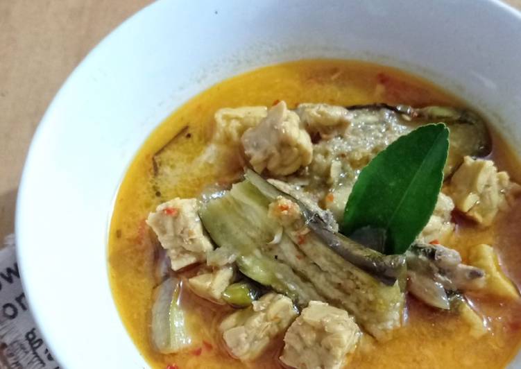 Terong Tauco Masak Santan