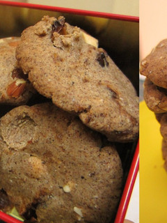 A picture of Ragi, Bajra and Wholewheat Shortbread Cookies with Pumpkin Pie Spice.