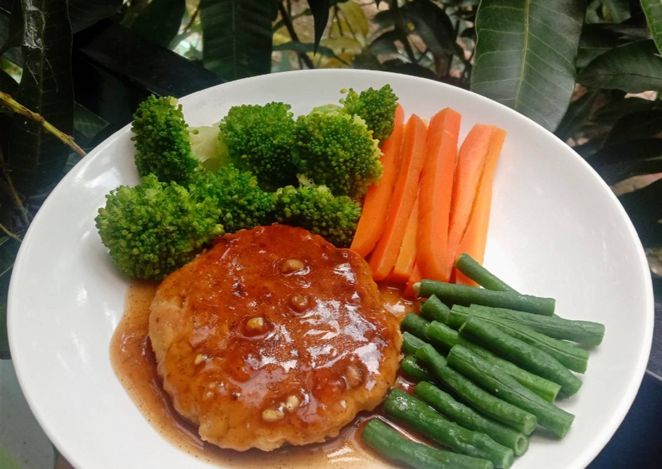 Steak Tempe Saus Lada Hitam