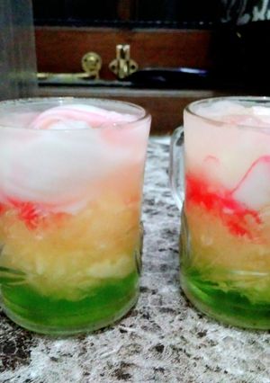 Foto resep Es blewah kelapa Muda