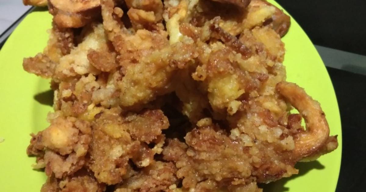 Resep Jamur tiram krispi kriuk bgt tahan lama oleh Non tya Cookpad