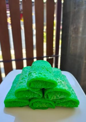 Foto resep Dadar gulung pandan gula merah