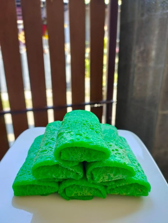 Resep Dadar gulung pandan gula merah Murah
