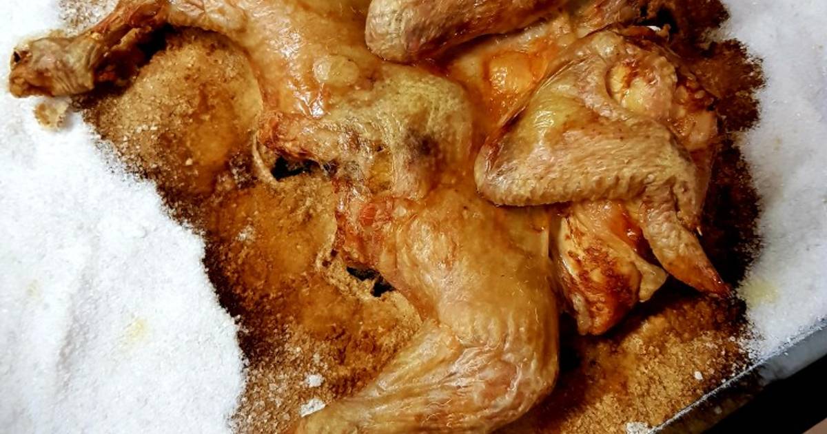 Курица На Соли Фото